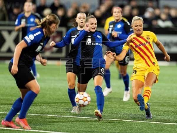 Vence Barcelona al Køge en Champions League Femenil