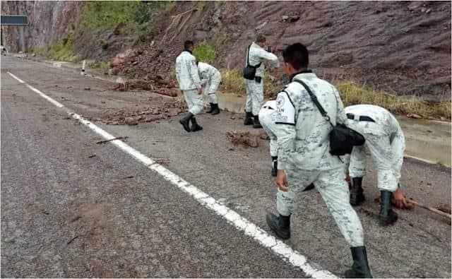 Guardia Nacional extiende apoyo a municipios de Sinaloa