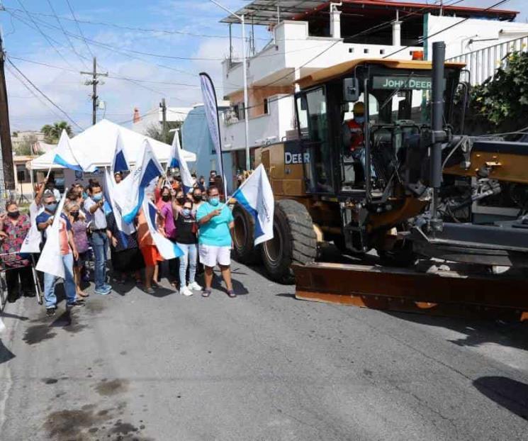 Pone en marcha Carrillo obras de pavimentación en 40 colonia