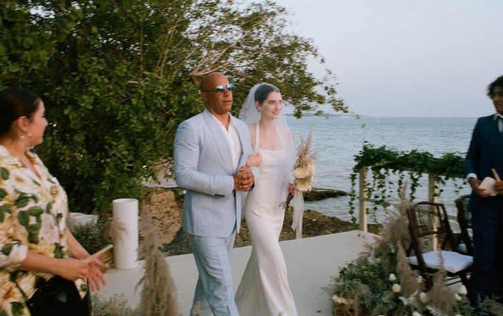 Hija de Paul Walker se casó; Vin Diesel la acompañó al altar