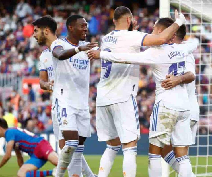 Se lleva Real Madrid el Clásico Español