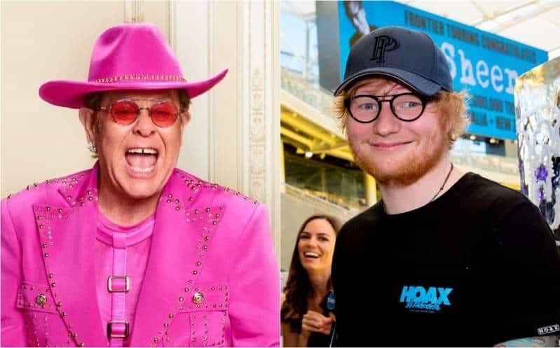 La razón por la que Elton John criticó a Ed Sheeran