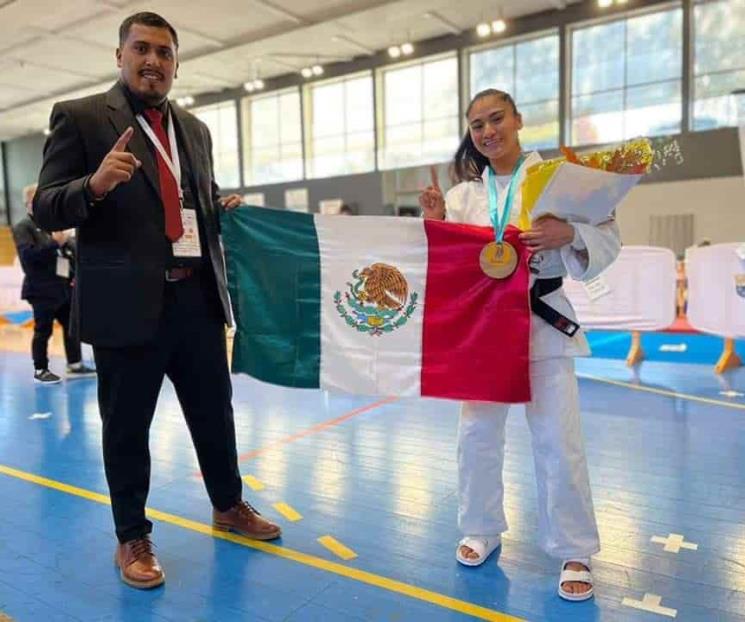 Logra mexicana oro en Mundial de Judo