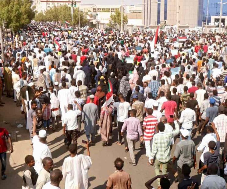 Repudian miles golpe de Estado en Sudán