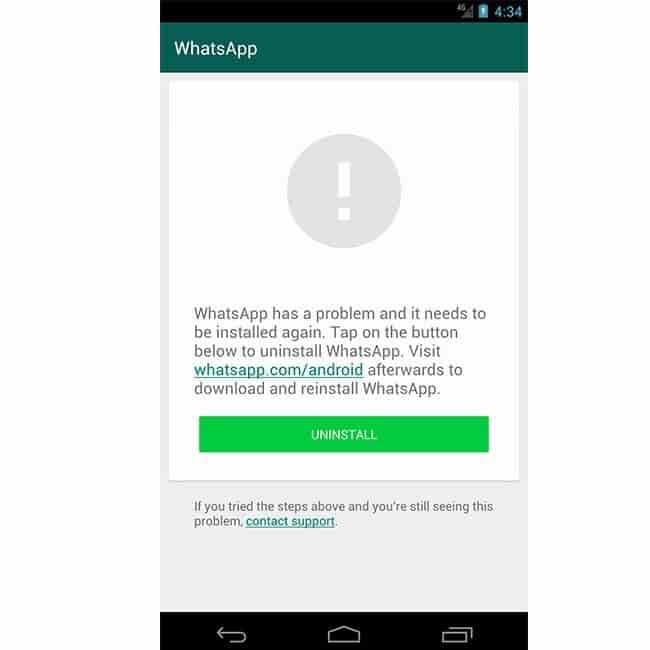 WhatsApp deja funcionar en móviles con Android antiguo