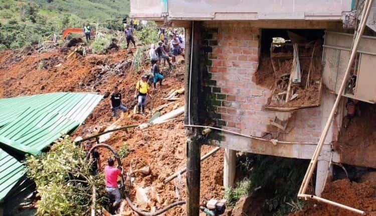 Deslizamiento de tierra en Colombia deja 12 muertos