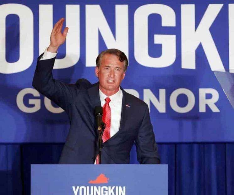 Gana Youngkin votación en Virginia