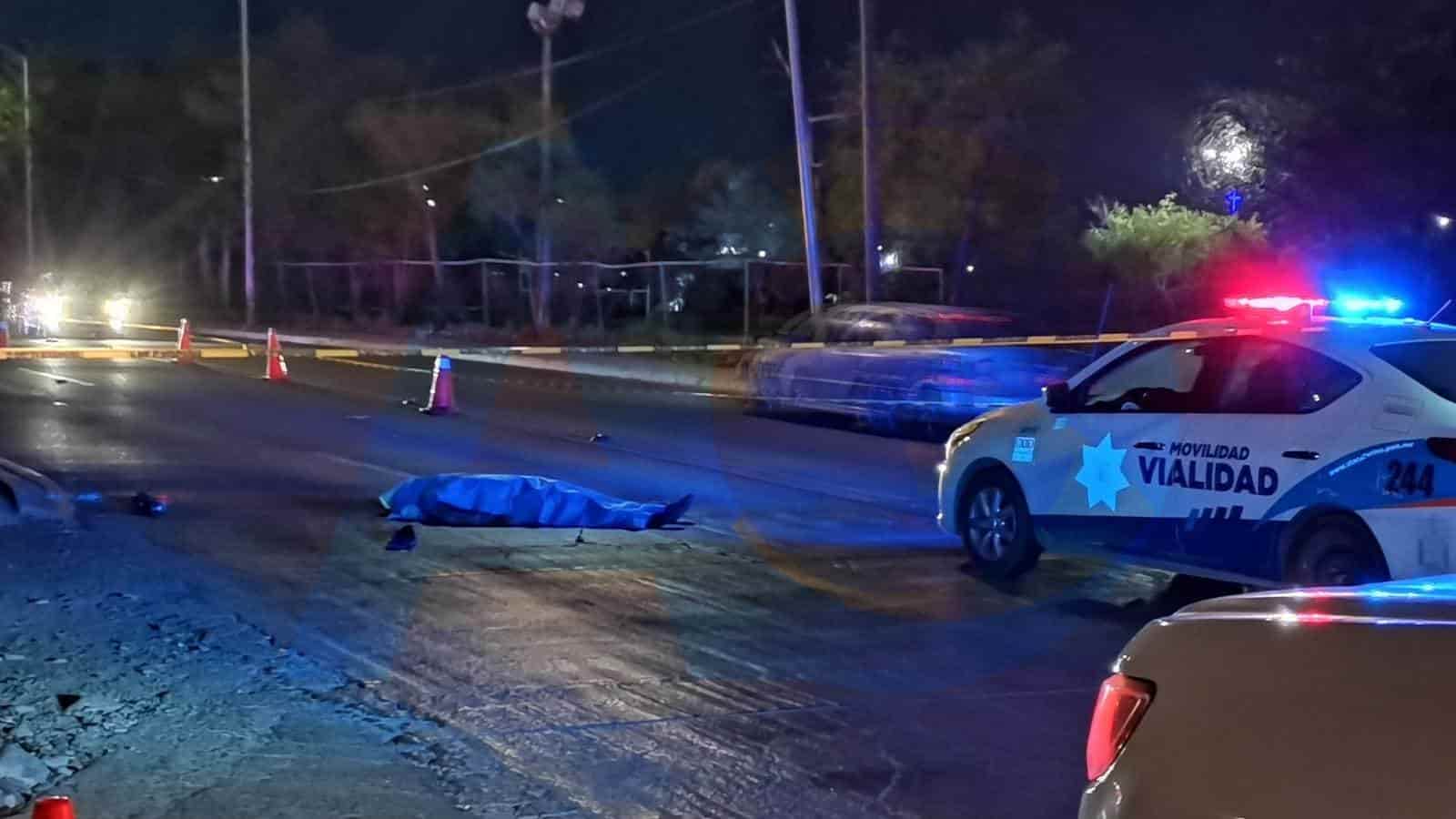 Un hombre perdió la vida al ser atropellado, cuando intentó cruzar una avenida