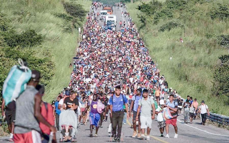 Entra caravana a Oaxaca y rechazan regularización