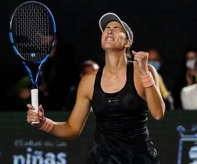 Muguruza consigue primer triunfo en las WTA Finals