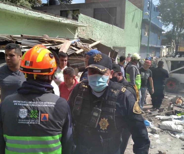 Muere una persona tras explosión en Miguel Hidalgo