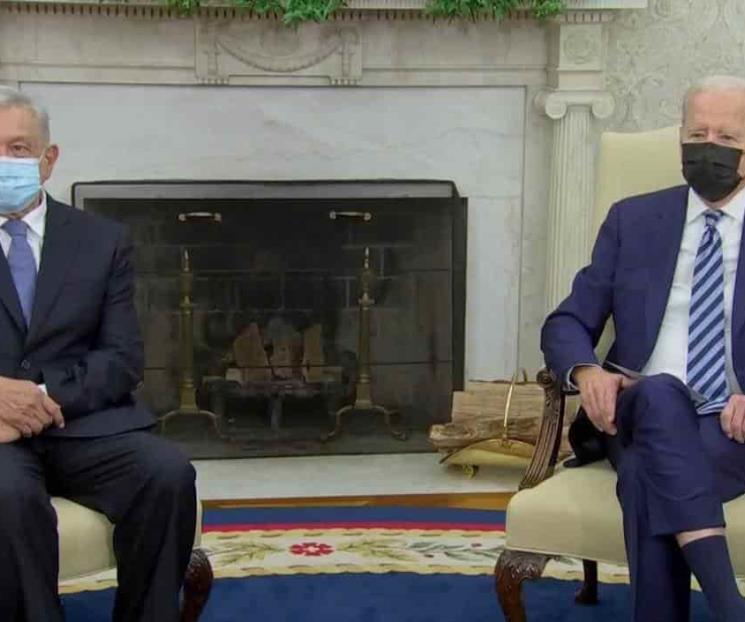 AMLO se reúne con Joe Biden en la Casa Blanca