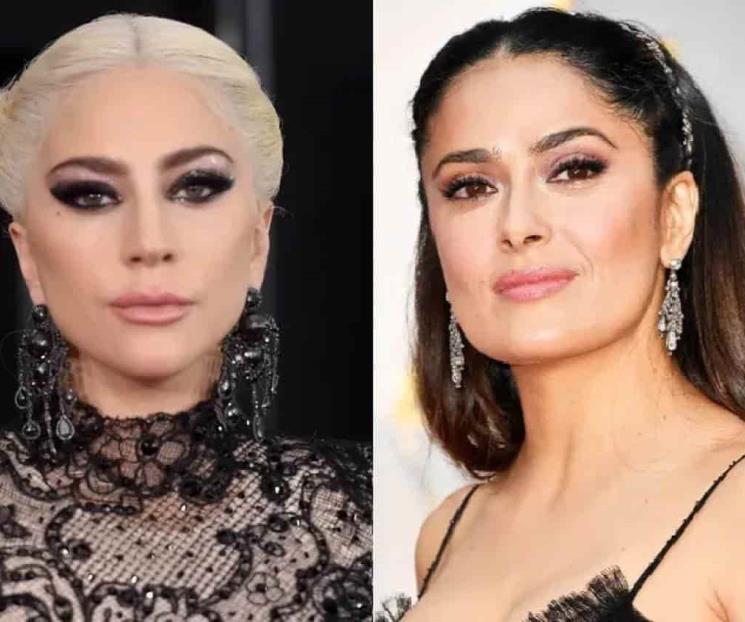 Reacciona Lady Gaga a los piropos de Salma Hayek