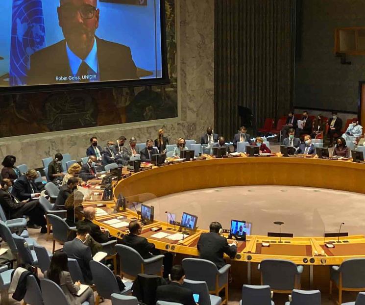Ebrard pide ante la ONU combatir el tráfico de armas