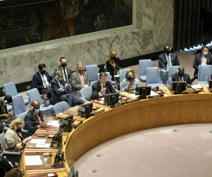 Ebrard preside Consejo de Seguridad de la ONU en Nueva York