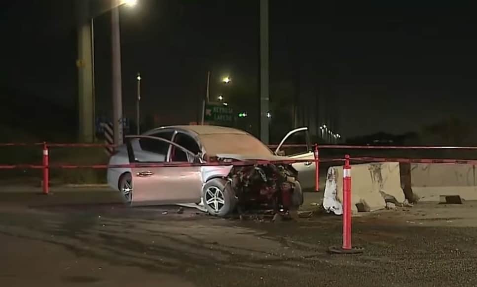 Un hombre perdió la vida al impactar su automóvil a toda velocidad, contra un muro