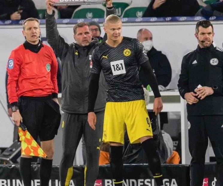 Regresa Haaland de lesión; marca gol con Dortmund