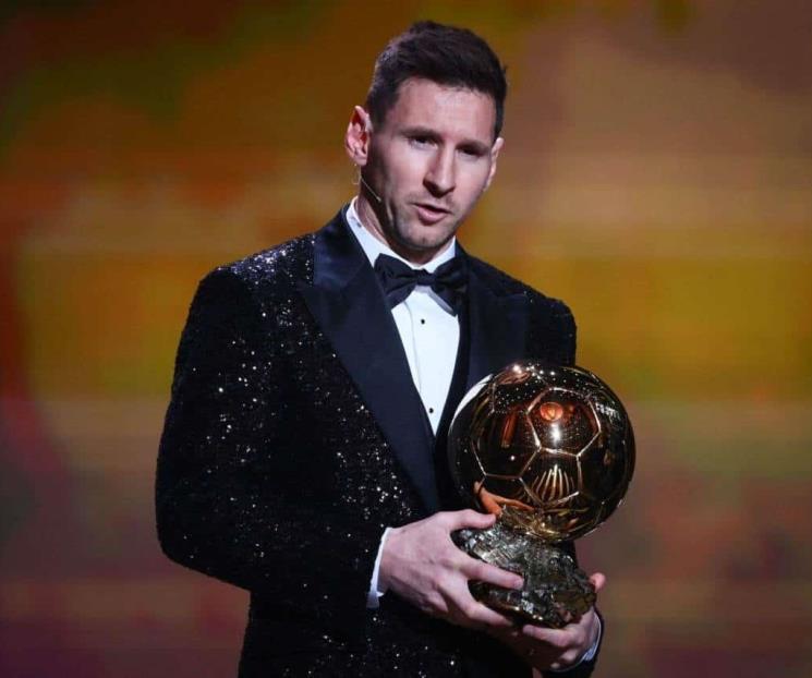 Gana Messi su séptimo Balón de Oro