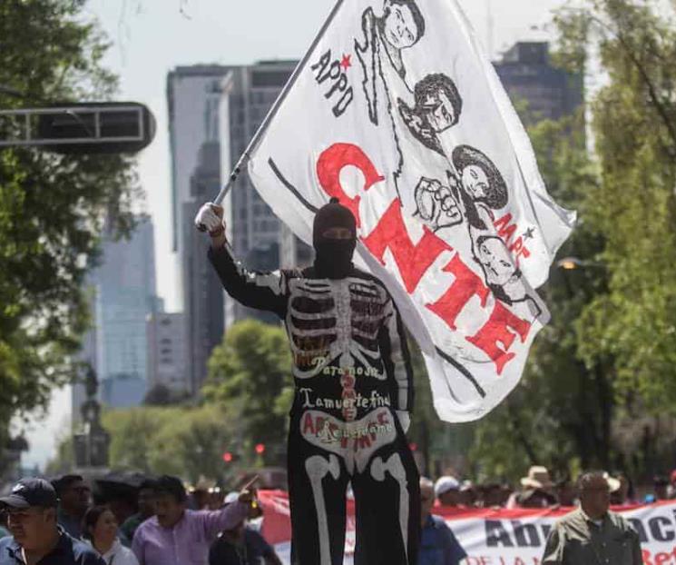 Anuncia CNTE movilizaciones en la CDMX