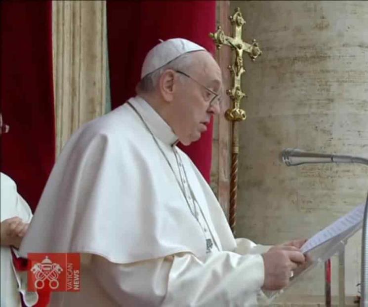 Papa Francisco pidió diálogo para resolver los conflictos