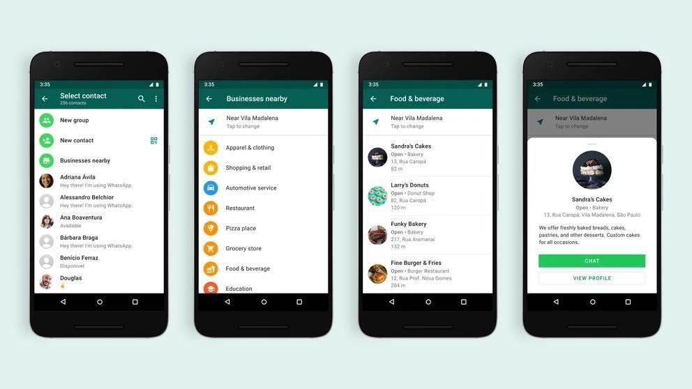 Whatsapp añade un servicio idéntico a Google Maps