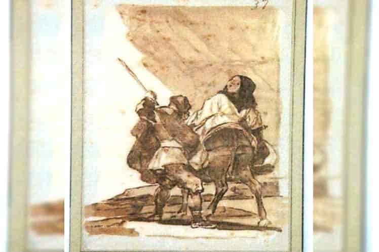 Adquiere España la obra “En voyage”, de Goya