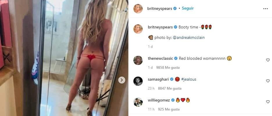 Booty time de Britney provoca los celos de su prometido