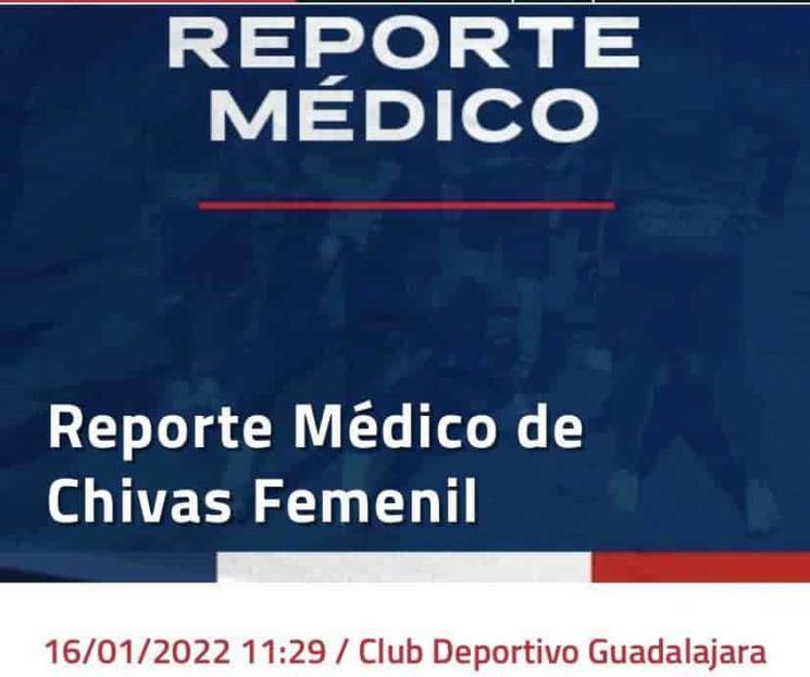 Cuatro casos de Covid-19 en Chivas Femenil, rival de Tigres
