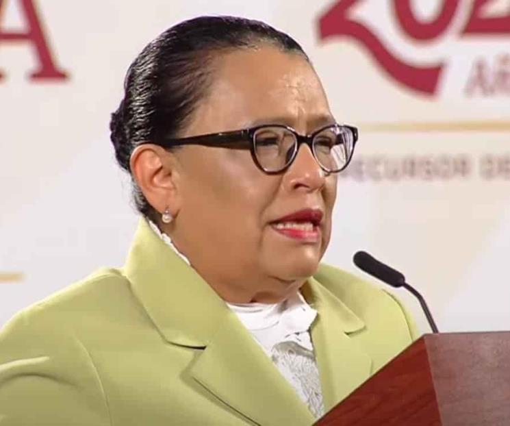 En gobierno no se encubre a nadie: Rosa Icela Rodríguez