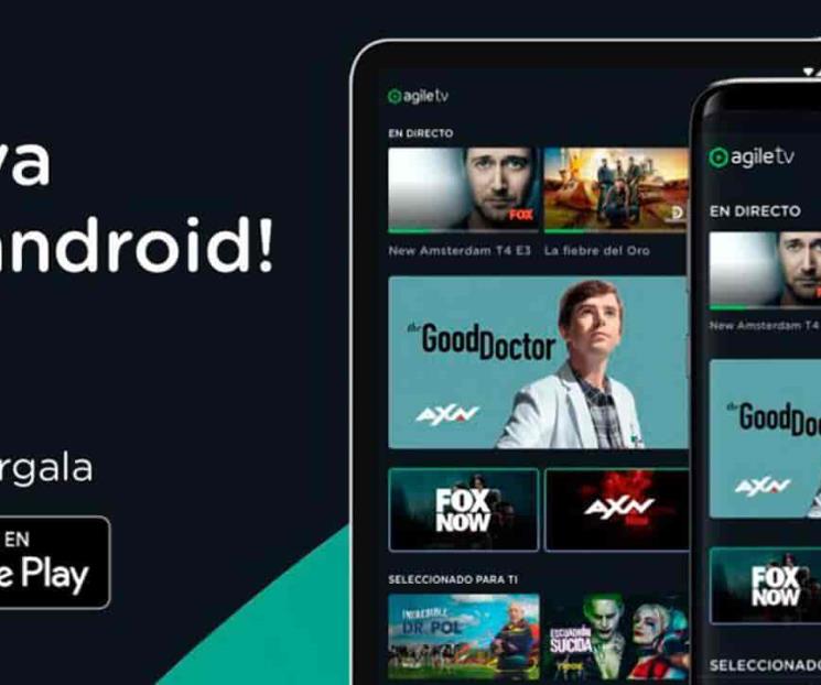 AgileTV estrena app para Android con mejor navegación