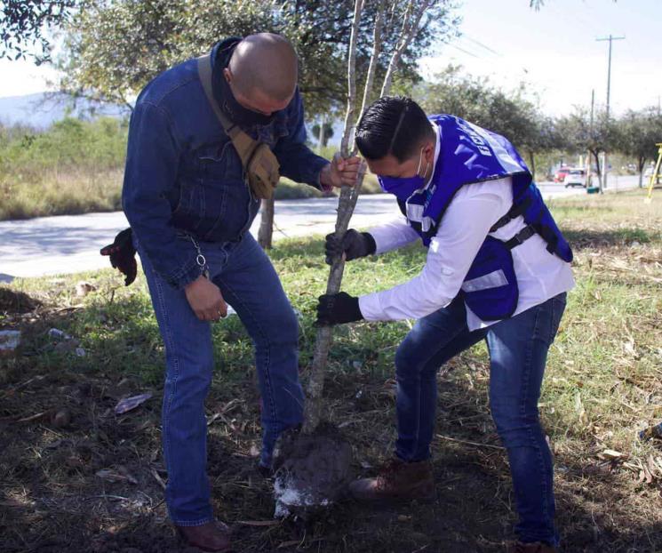 Lleva GLPAN programa de reforestación a Guadalupe