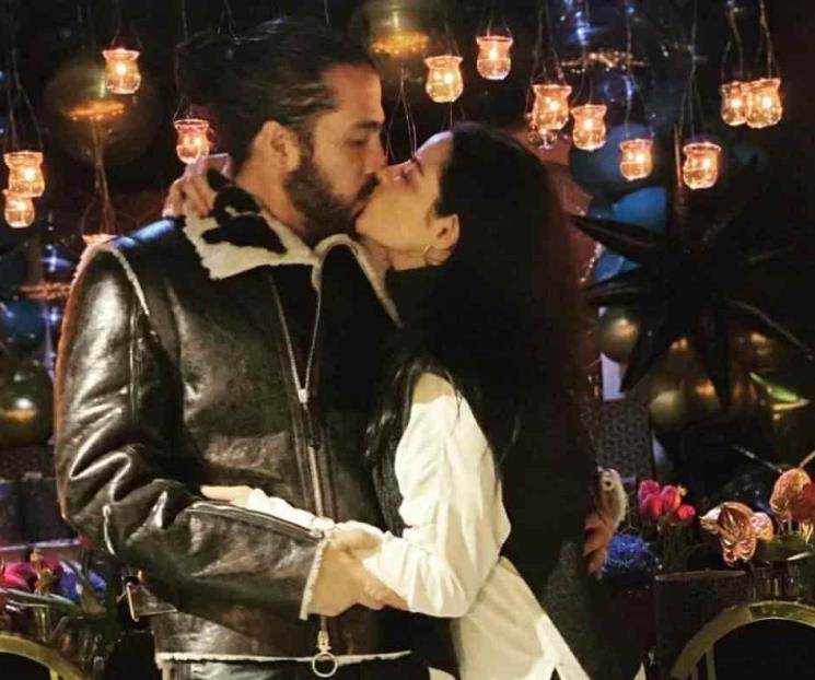 Maite Perroni celebra el cumpleaños de Andrés Tovar