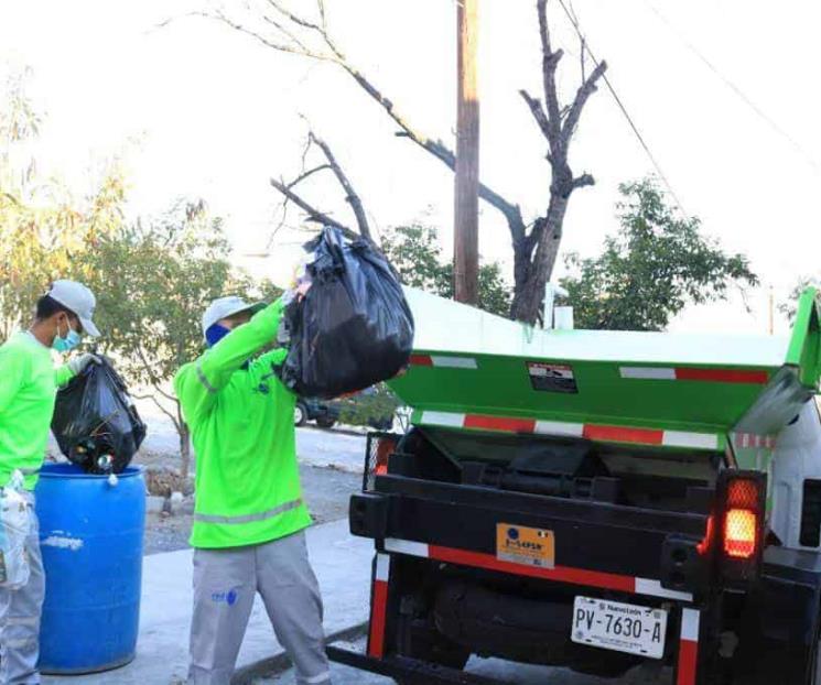 Mejora en SC el servicio de recolección de basura