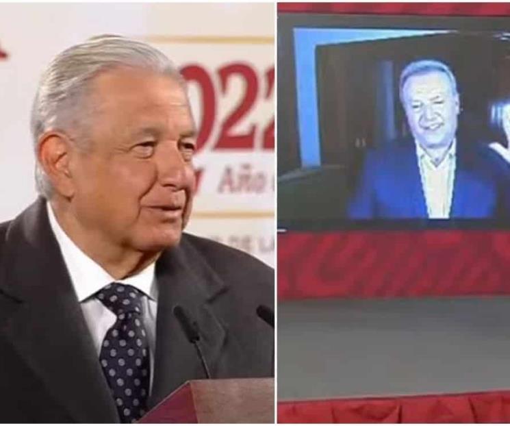 AMLO exhibe en mañanera caída de sentón de líder de Frenaaa