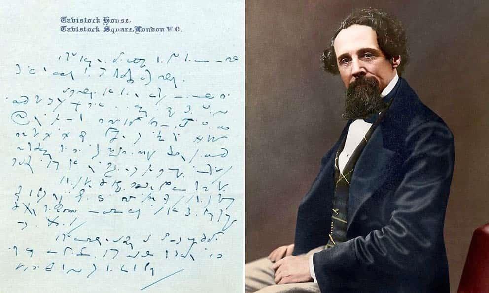 Descifran carta de Dickens