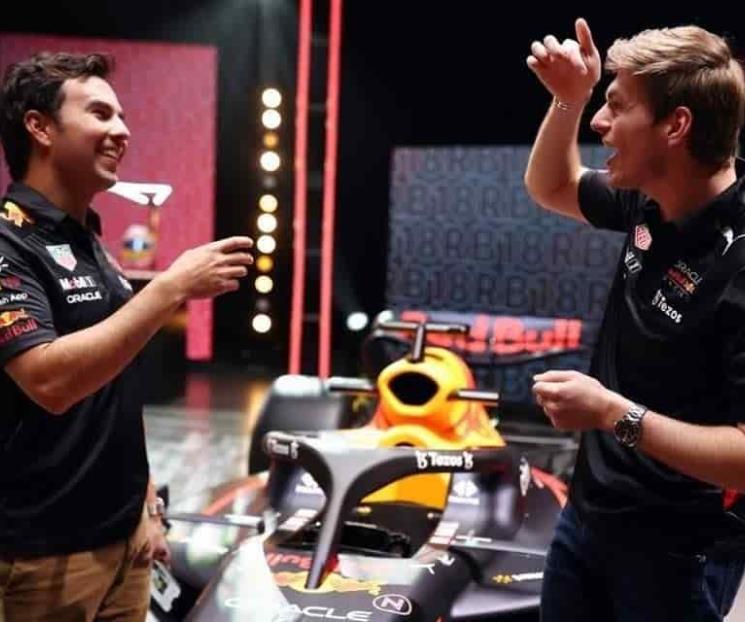 Red Bull presenta auto de Checo