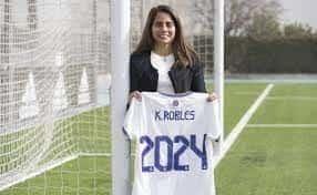Real Madrid renueva a la mexicana Kenti Robles
