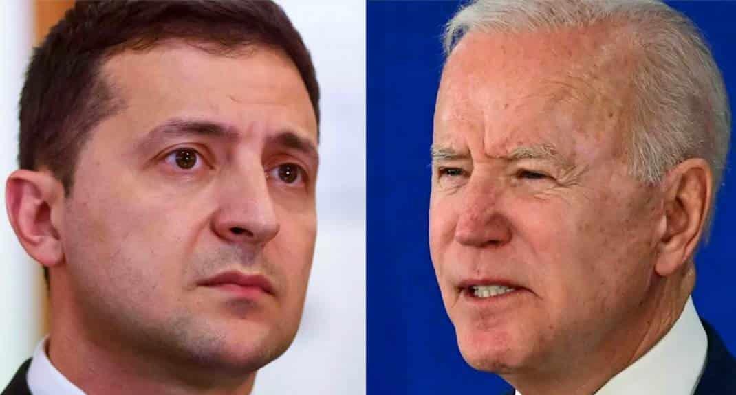 Biden y Zelensky acuerdan mantener diplomacia con Rusia