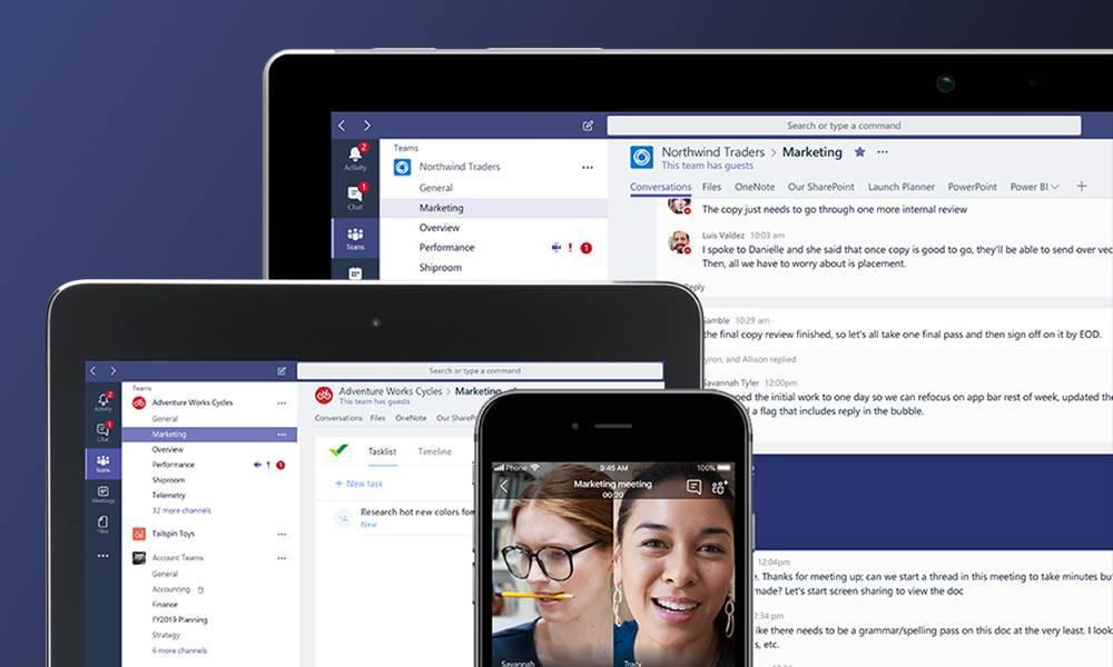 Microsoft Teams ahora es un 50% más eficiente