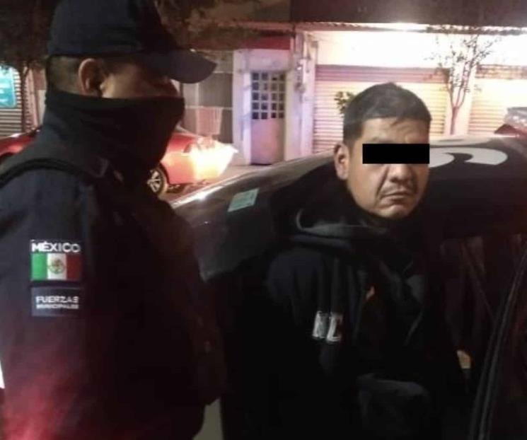 Amenaza con quemar casa y es detenido