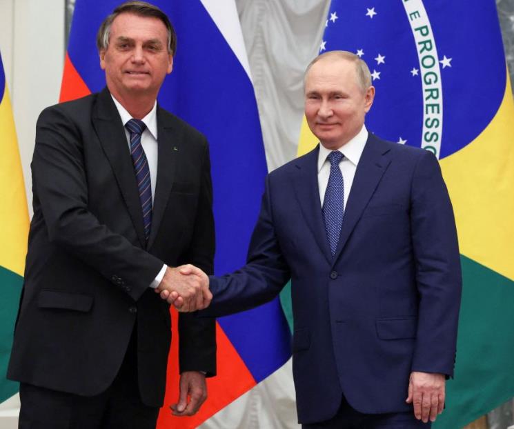 Se reúne Bolsonaro con Putin