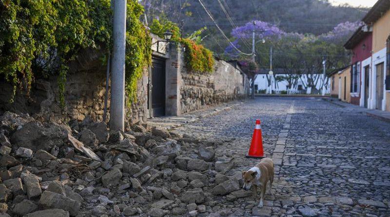 Sacude sismo de 6,2 grados a Guatemala