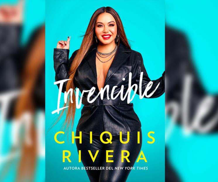 Presenta Chiquis Rivera nuevo libro