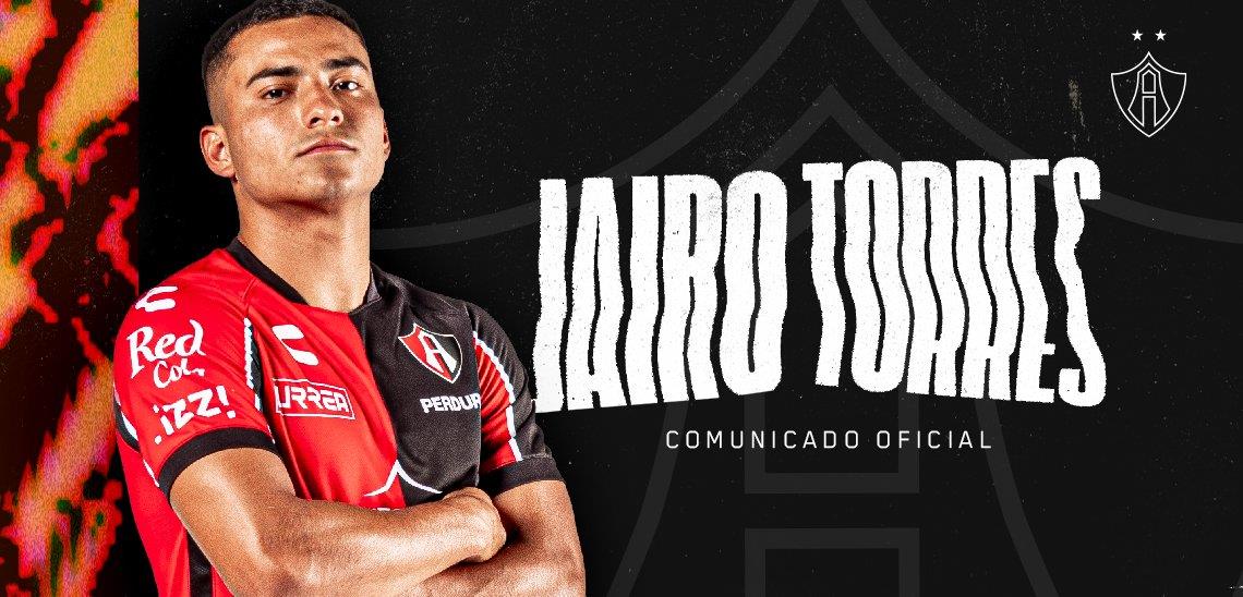 Se va Jairo Torres del Atlas a Chicago Fire de la MLS