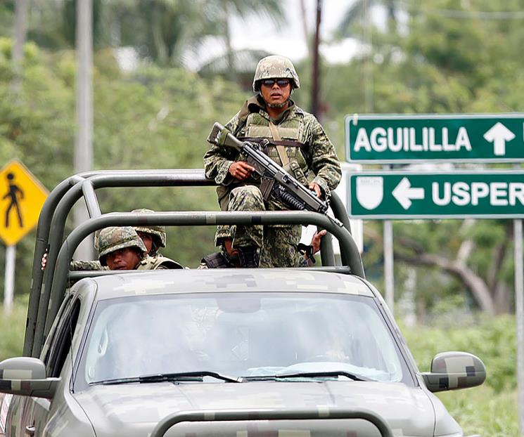 Obligan militares a repliegue del CJNG