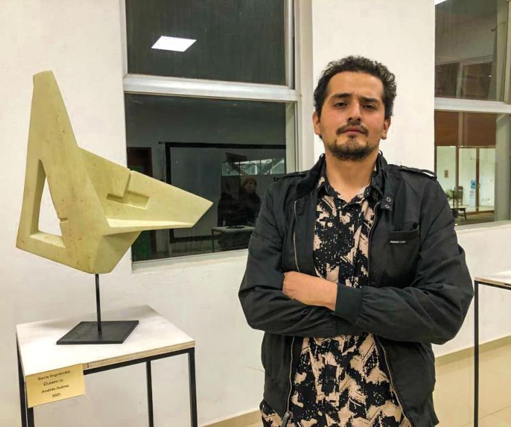 Escultura abstracta llega a centro cultural de Jalisco