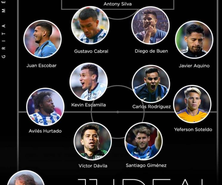 Aparece Soteldo, por primera vez, en once ideal de Liga MX