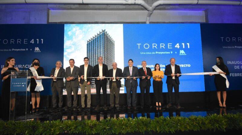 Inauguran Torre 411 en centro de Monterrey