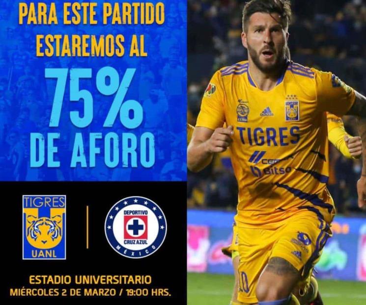 Tendrán abonados acceso al Tigres vs CA sin activar abono