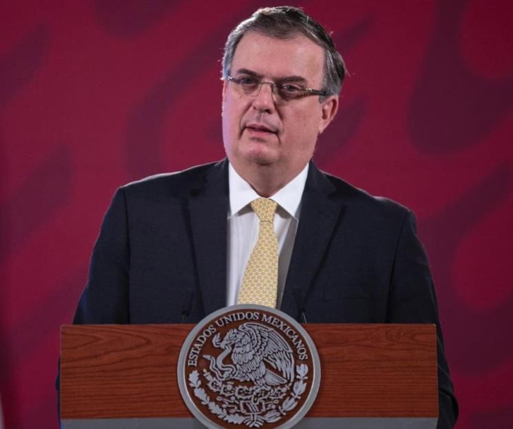 Difícil que México apoye respuesta bélica: Ebrard